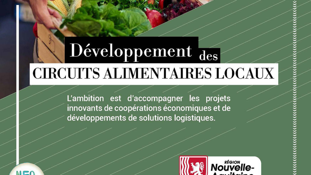 Flyer de l'appel à projets développement des circuits alimentaires locaux