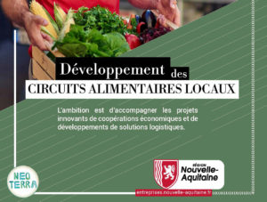 Flyer de l'appel à projets développement des circuits alimentaires locaux