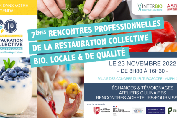 7ème Rencontres professionnelles de la restauration collective bio, locale et de qualité